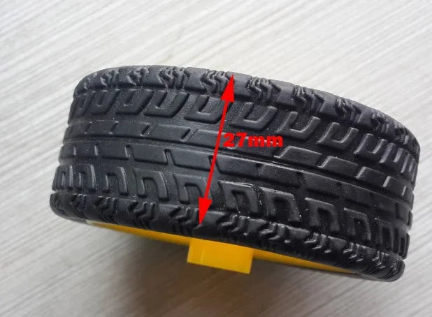 Custom 1pcs Smart Robot Car Chassis Accessories Wheels for Arduin Manufacturer