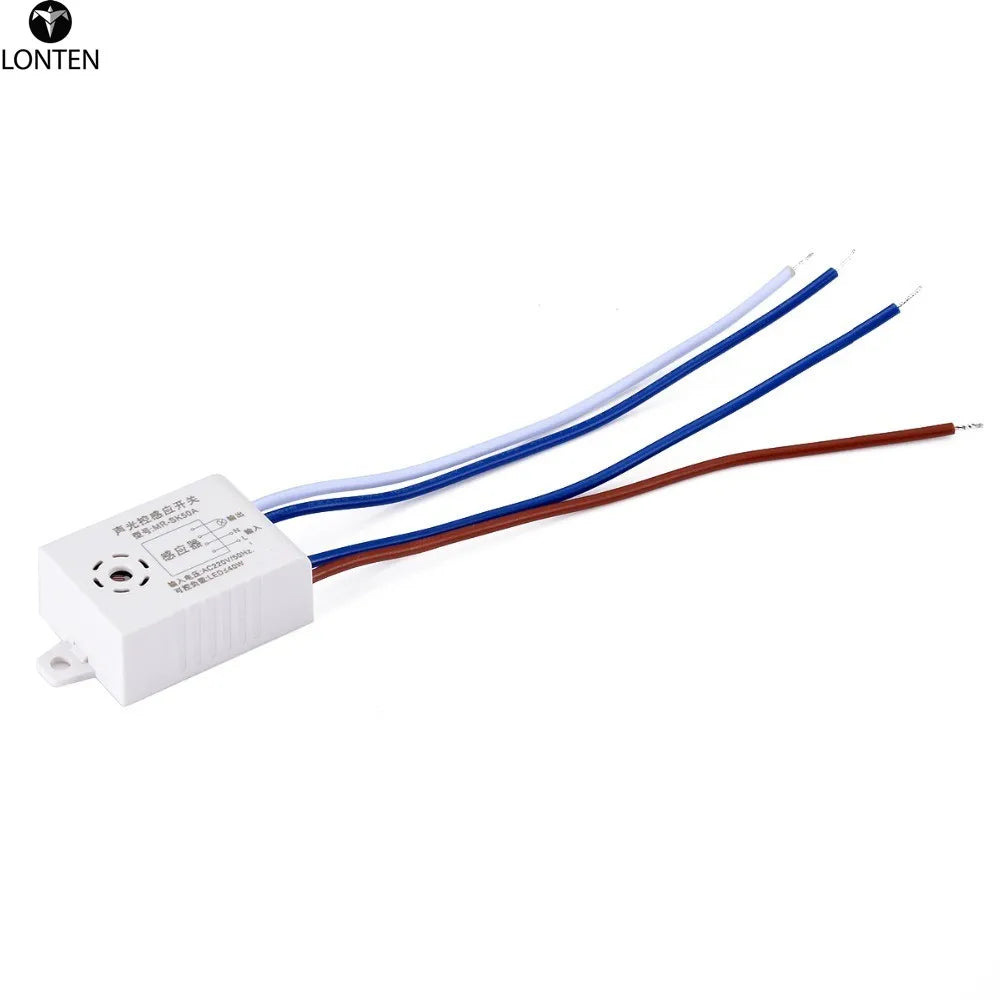 Custom Lonten Automatic On Off Street Light Switch Photo Control Sound Voice Sensor AC 180-240V 50/60Hz Manufacturer