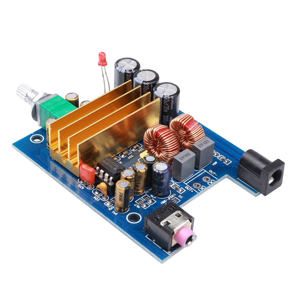 HIFI LONTEN A8 TPA3116 100W MINI Subwoofer Digital Power Amplifier Board TPA3116D2 Amplifiers NE5532 OPAMP DC12-24V customize