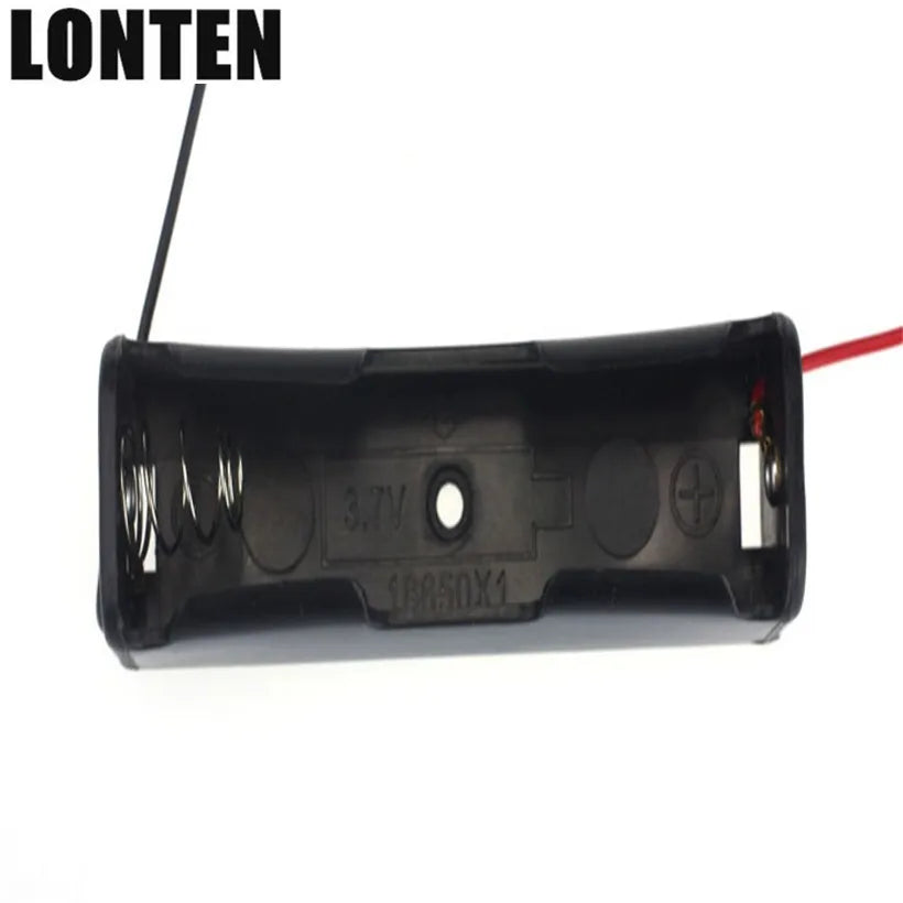 Custom Lonten 1pcs 18650 Power Battery Storage Case Box Holder Leads With 1 2 3 4 Slots drop shipping 0717 Electronic Component Manufacturer