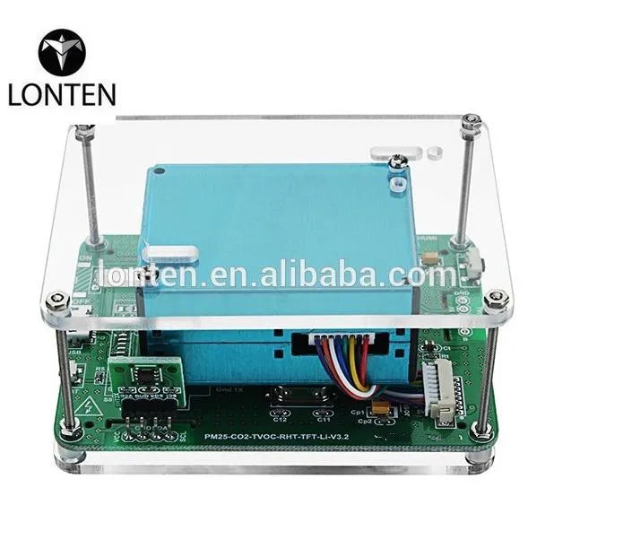 Custom Lonten M5 Particulates PM2.5 PM1.0 PM10 Detector Air Monitoring PM2.5 Dust Haze Laser Sensor With Temperature And Humidity LCD Manufacturer