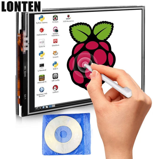 Custom Hot for Raspberry Pi 3 Model B 3.5 Inches Touch Screen Display Monitor 480x320 LCD Kit Manufacturer