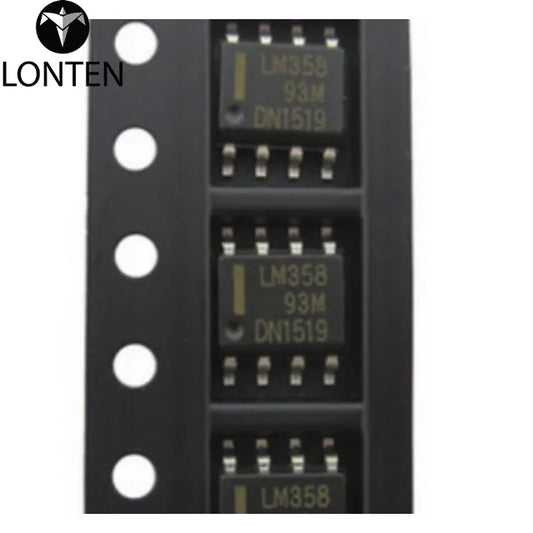 Custom Lonten 100pcs LM358DR SMD Amplifier dual operational amplifiers SOP8 LM358 Manufacturer