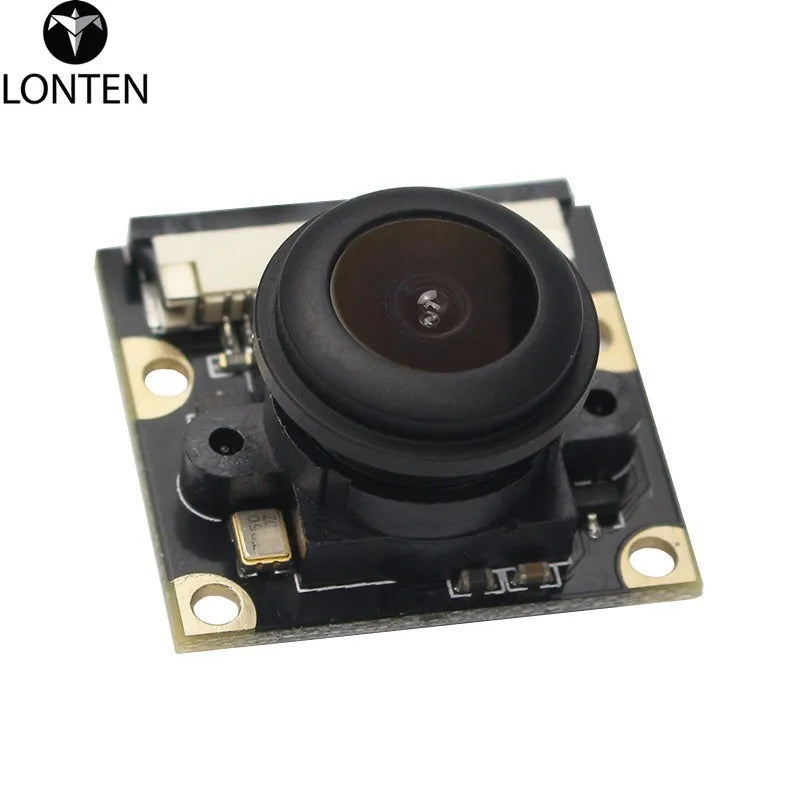 Custom Lonten Raspberry Pi 3B+ 5MP Megapixel Night Vision Camera OV5647 Sensor Fisheye Wide-angle Camera Module for Raspberry Pi 3 Mode Manufacturer