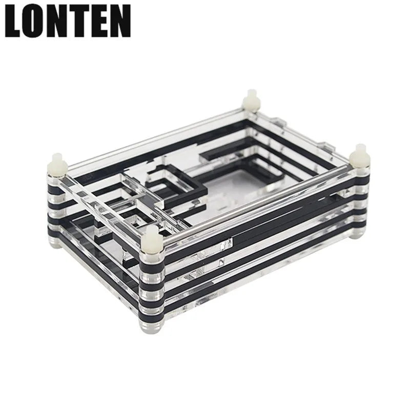 Custom Custom Lonten Newest Raspberry Pi 3 Model B Plus 3.5 inch Touchscreen LCD Display + 9 Layers Acrylic Case kit Only for Raspberry Pi 3 M Manufacturer