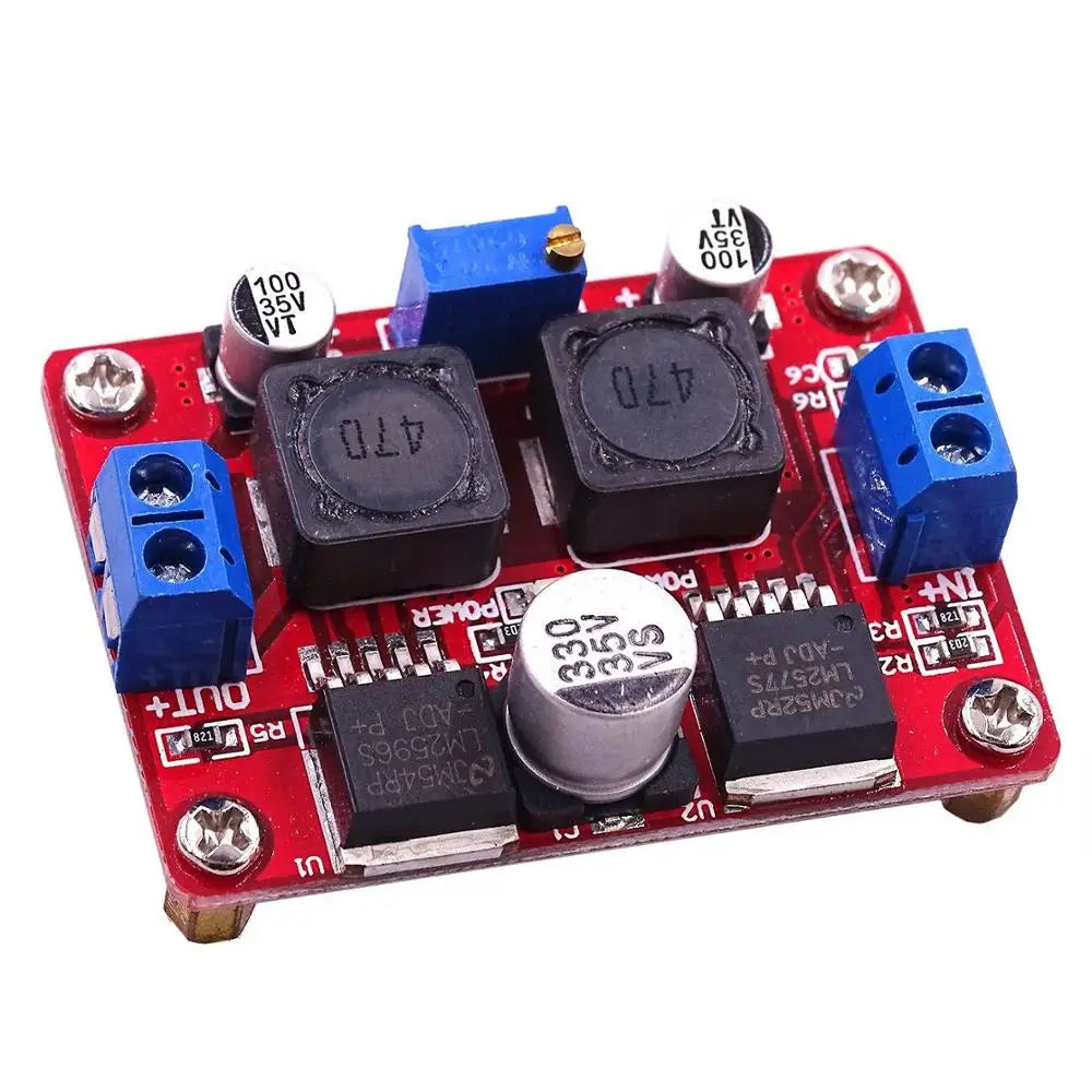 Custom 1PCS/LOT DC-DC Adjustable Step-Up and step-down Power Supply Module boost and buck voltage converter LED LM2596&LM2577 Manufacturer