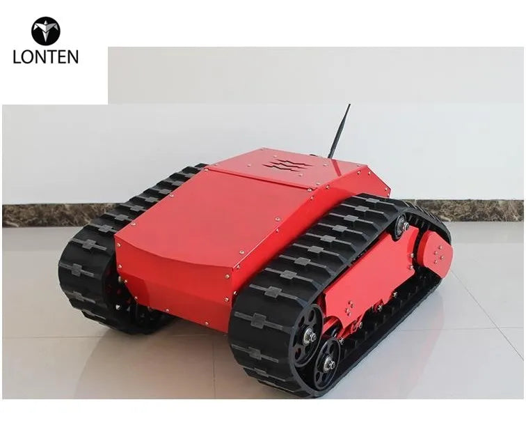 Custom Lonten 880t 100kg Load Big All Metal Robot Tank Platform Shock Absorption Chassis Suspension Crawler Chassis Manufacturer