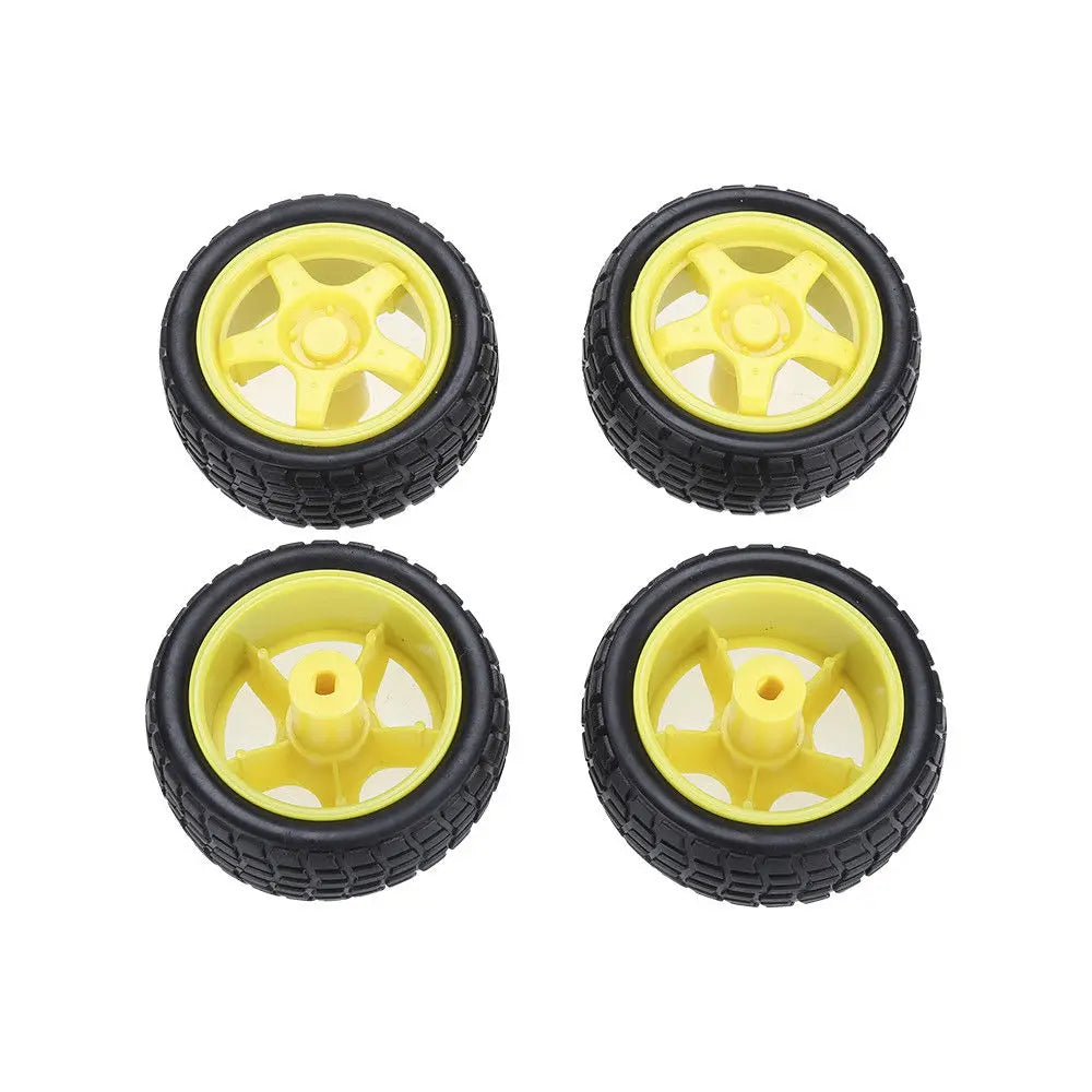 Custom 1pcs Smart Robot Car Chassis Accessories Wheels for Arduin Manufacturer