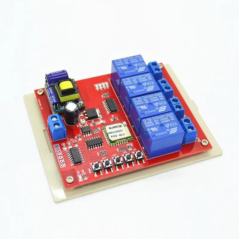 Custom 220V 4CH Channel Smart Wifi Switch 4 Way 110V 270V Directly Control Home Appliance 10A wi-fi Control by Phone APP Manufacturer