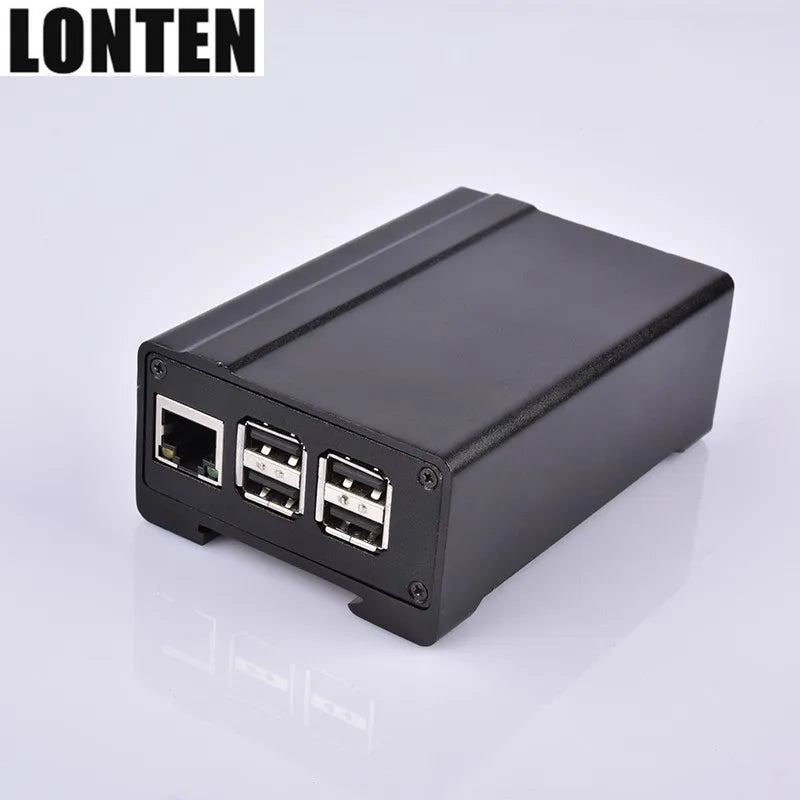 Custom Lonten Newest New Aluminum Case Housing Shell Enclosure For Raspberry PI 3 B+ 3B Manufacturer