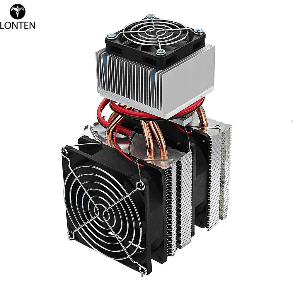 Custom  Lonten NEW DIY 12V Mini Electronic Single Cooling Equipment Small Refrigerator Cooling System Radiator Manufacturer