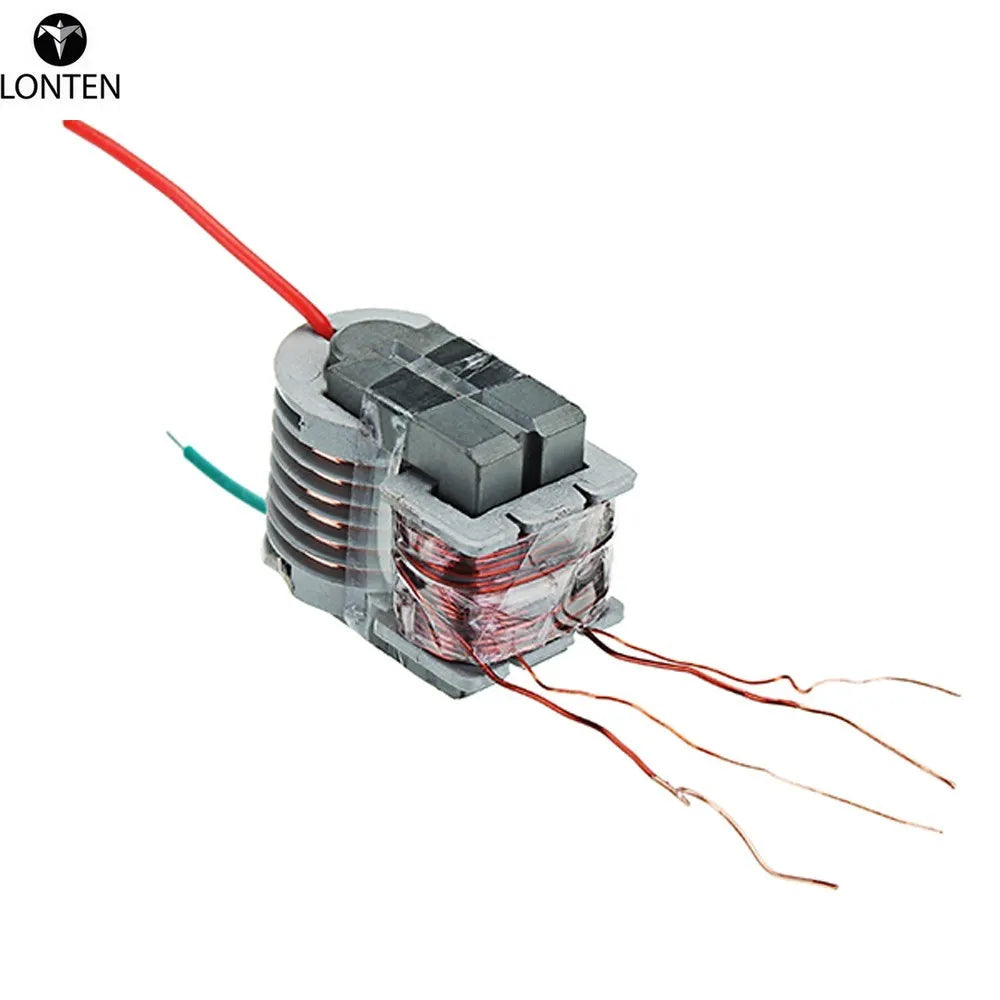 Custom Lonten NEW 15KV High Frequency High Voltage Transformer High Voltage Coil Boost Inverter Plasma Boosting Coil Module Manufacturer