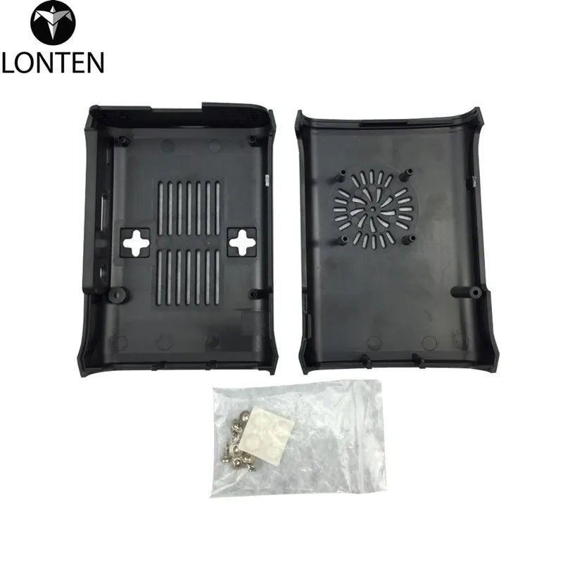 Custom Custom Lonten Raspberry Pi 3 Model B Plus ABS Case+Cooling Fan+5V 2.5A Power Adapter+Aluminum Heat Sink for Raspberry Pi 3/2 Manufacturer