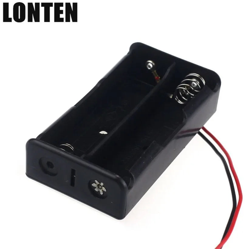 Custom Lonten 1pcs 18650 Power Battery Storage Case Box Holder Leads With 1 2 3 4 Slots drop shipping 0717 Electronic Component Manufacturer