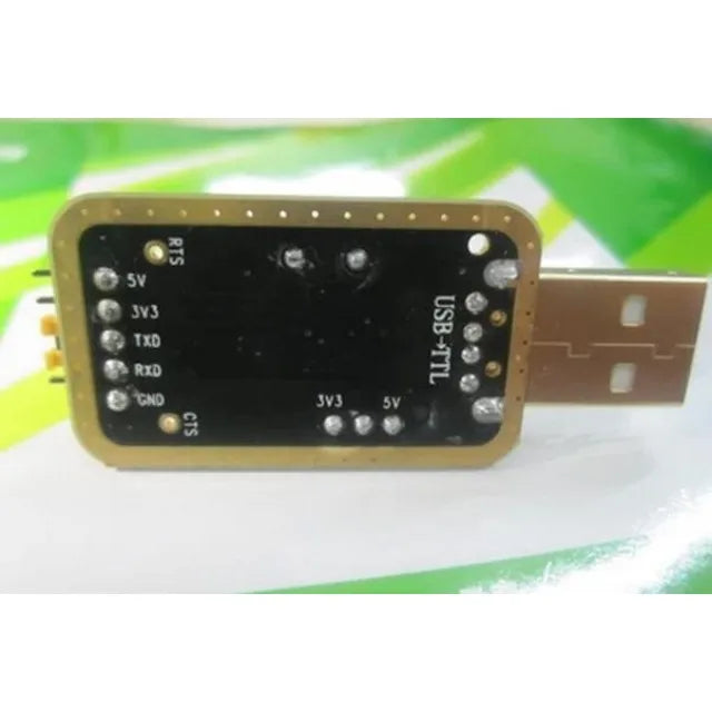 Custom 5pcs/lot CH340 module instead of PL2303 , CH340G RS232 to TTL module upgrade USB to serial port in nine Brush small plates Manufacturer