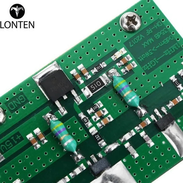 Custom Lonten New 1MHz-1000MHZ 35DB 3W HF VHF UHF FM Transmitter Finish Board RF Power Amplifier For Ham Radio Linear Power Integrated Manufacturer