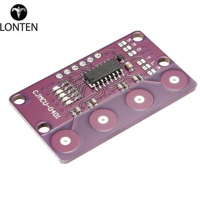 Custom CJMCU-0401 4-bit Button Capacitive Touch Proximity Sensor With Self-locking Function For arduinos Sensor Board Manufacturer