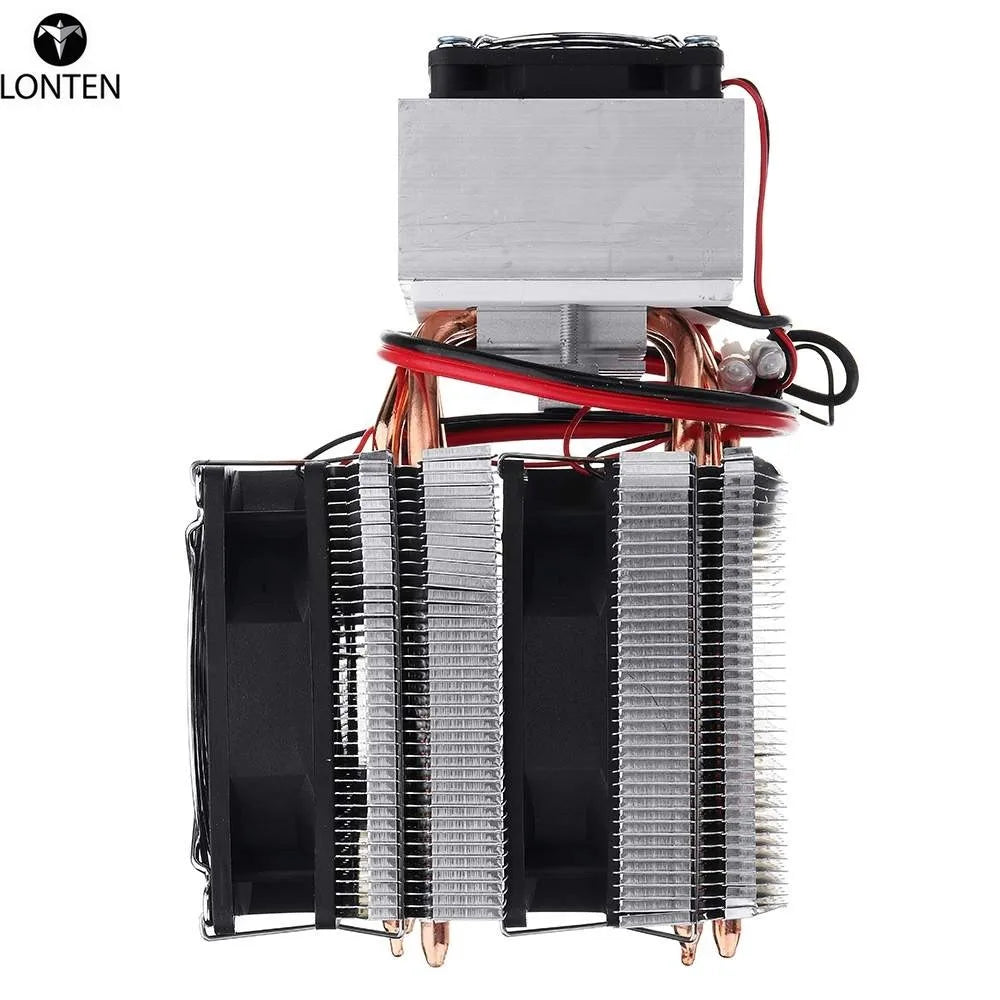 Custom  Lonten NEW DIY 12V Mini Electronic Single Cooling Equipment Small Refrigerator Cooling System Radiator Manufacturer