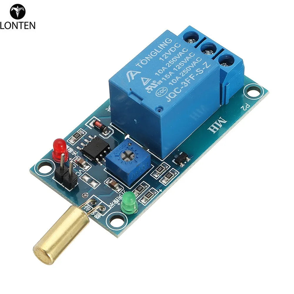 Custom  custom NEW Tilt Sensor Relay Module 12V Equipment Tilt Dump Protection Alarm Trigger Board Manufacturer