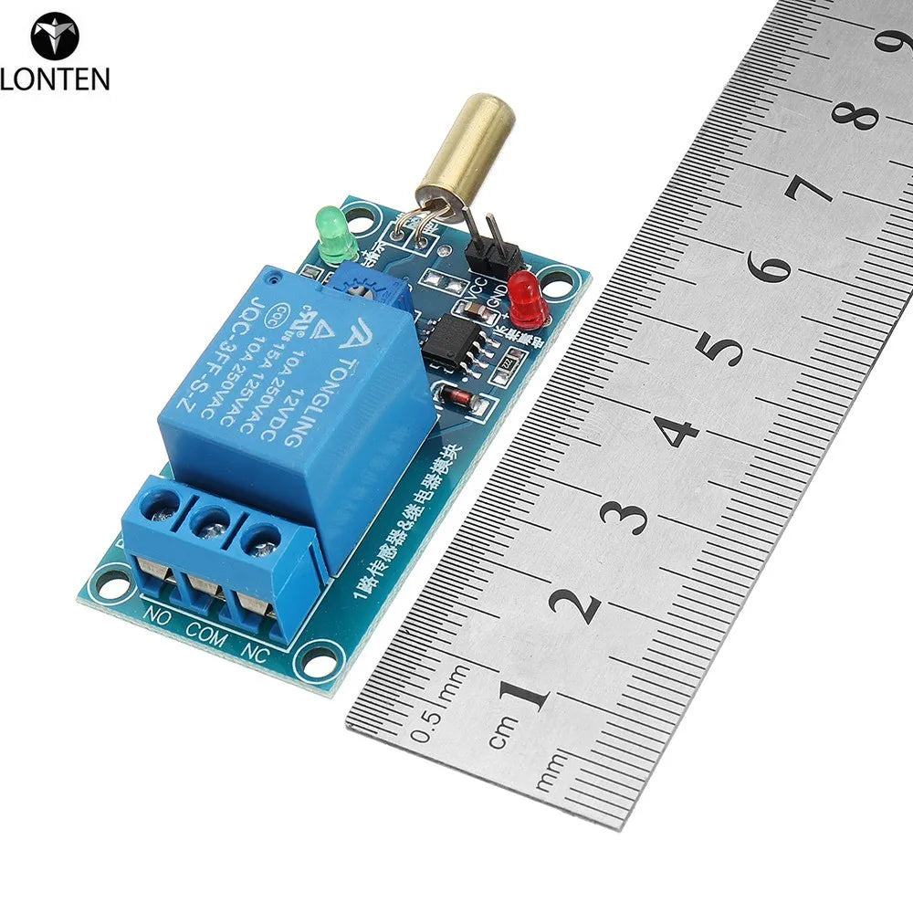 Custom  custom NEW Tilt Sensor Relay Module 12V Equipment Tilt Dump Protection Alarm Trigger Board Manufacturer