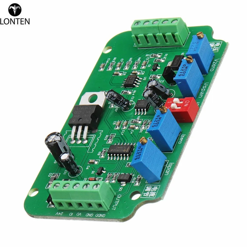 Custom Lonten NEW DC 12V To 24V 4-20MA Load Cell Sensor Amplifier Weighing Transmitter Voltage Current Converter Module Manufacturer