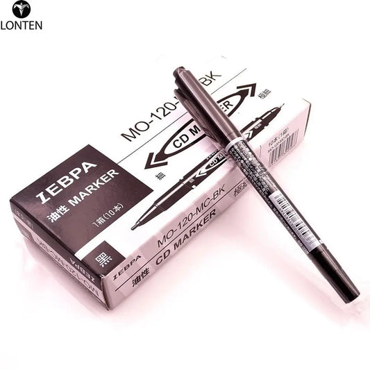 Custom Lonten 2pcs CCL Anti-etching CD circuit board Ink Marker Double Pen For DIY PCB Manufacturer