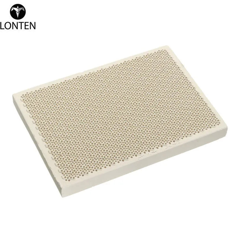 Custom Lonten 1PC Ceramic Soldering board ceramic honeycomb solder board heating  printing drying 135mm X 95mm X13mm EL Products Manufacturer