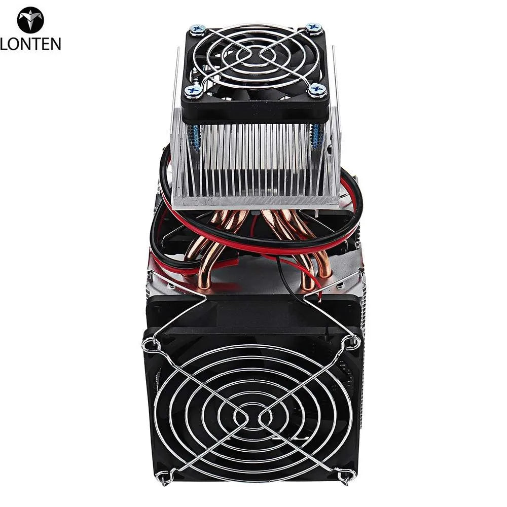 Custom  Lonten NEW DIY 12V Mini Electronic Single Cooling Equipment Small Refrigerator Cooling System Radiator Manufacturer