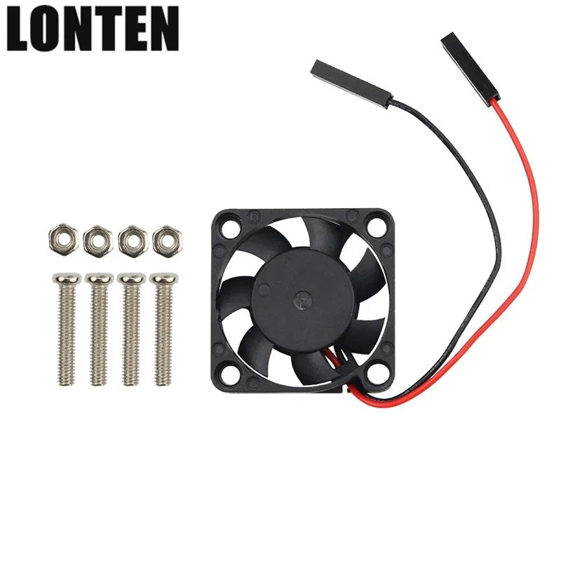 Custom Lonten Raspberry Pi 3B+ Adjustable Cooling Fan 3.3/5V Multifunction Silent Cooling Fan for Raspberry Pi 3/2/B+ for NesPi Case Manufacturer