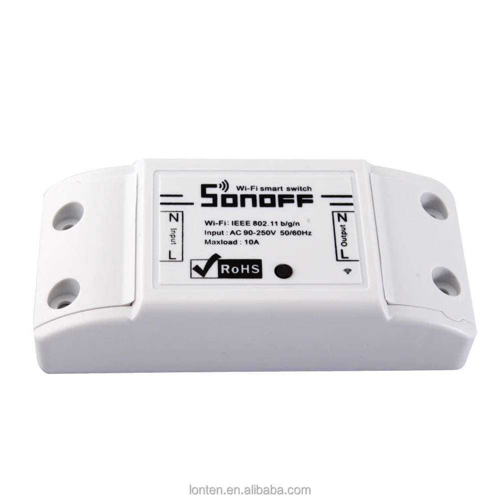 Custom Hot Basic Smart Home Remote Control Wifi Switch Smart Home Automation/ Intelligent WiFi Center for iOS Android APP 10A/2200W Manufacturer