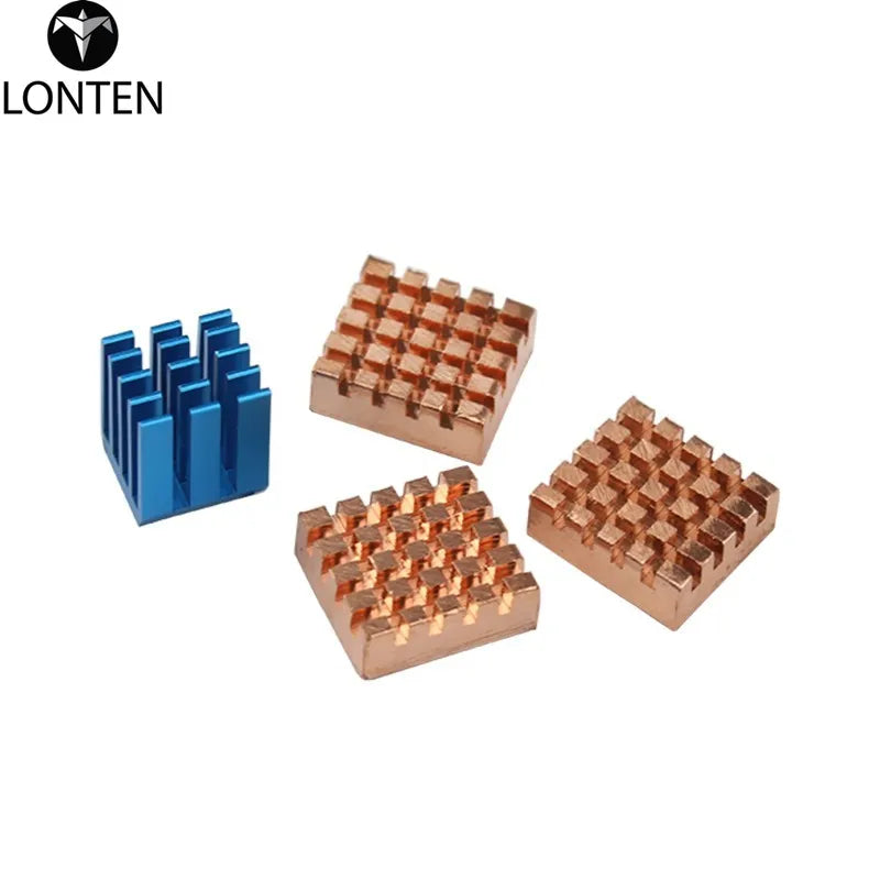 Custom Lonten Hot Sale Cooler Heat Sink Banana Pi M3 One Aluminum Heat Sink + Three Copper Heat Sink for Raspberry Pi 3/2 Manufacturer