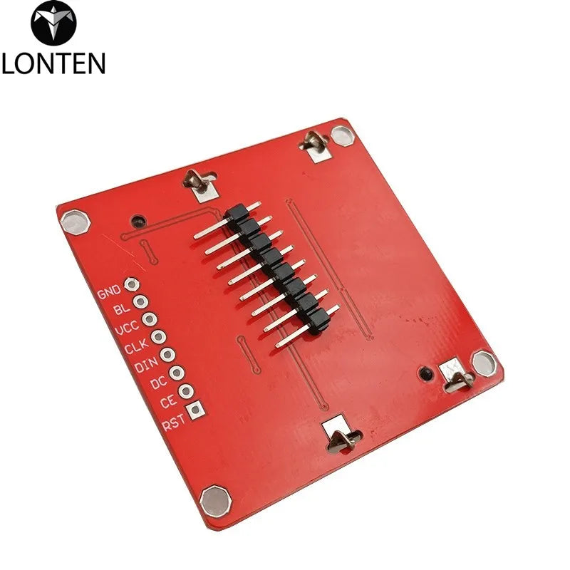 Custom Lonten 1pcs White Backlight 84*48 84x84 LCD Display Module Adapter PCB for Nokia 5110 for ard DIY KIT Manufacturer