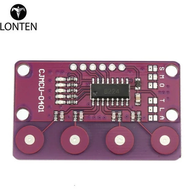 Custom CJMCU-0401 4-bit Button Capacitive Touch Proximity Sensor With Self-locking Function For arduinos Sensor Board Manufacturer