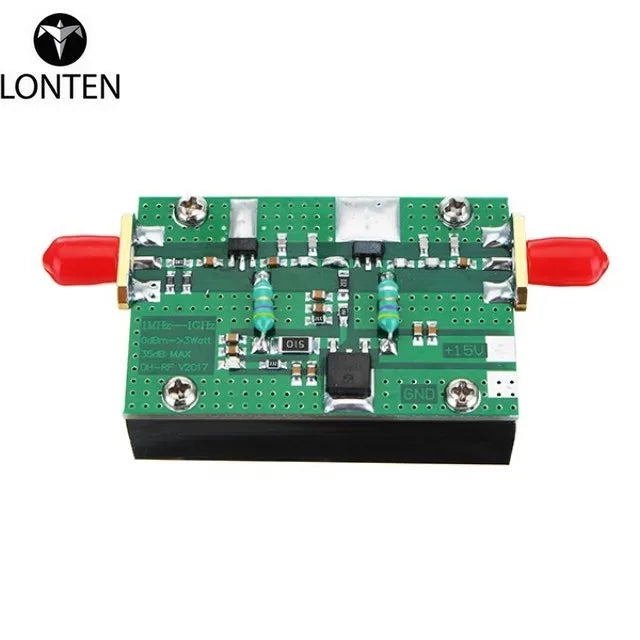 Custom Lonten New 1MHz-1000MHZ 35DB 3W HF VHF UHF FM Transmitter Finish Board RF Power Amplifier For Ham Radio Linear Power Integrated Manufacturer