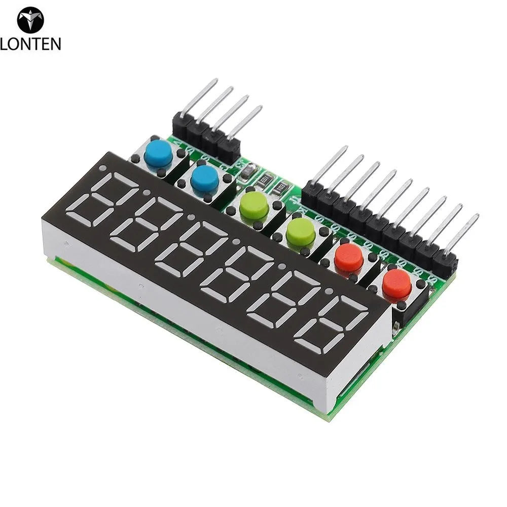 Custom custom NEW TM1637 6-Bits Tube LED Display Key Scan Module DC 3.3V To 5V Digital IIC Interface For ard Manufacturer