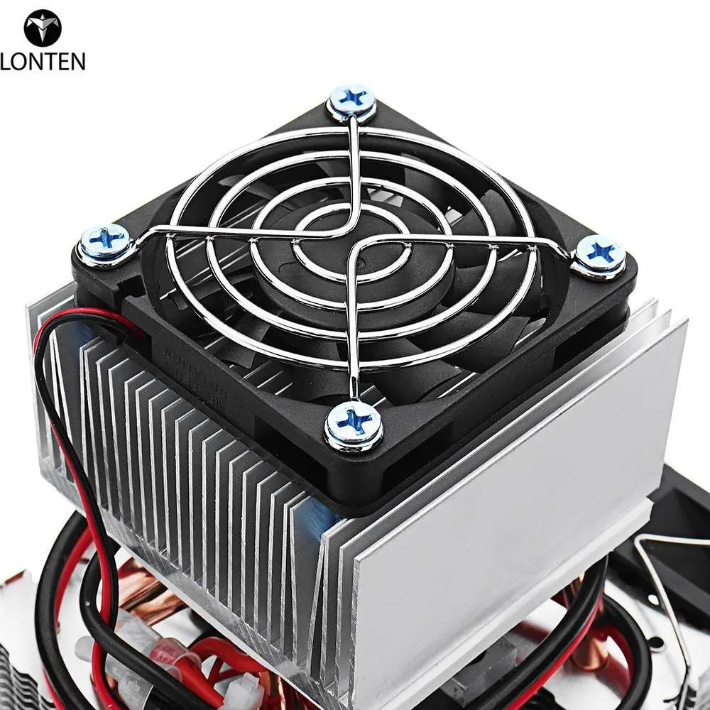 Custom  Lonten NEW DIY 12V Mini Electronic Single Cooling Equipment Small Refrigerator Cooling System Radiator Manufacturer