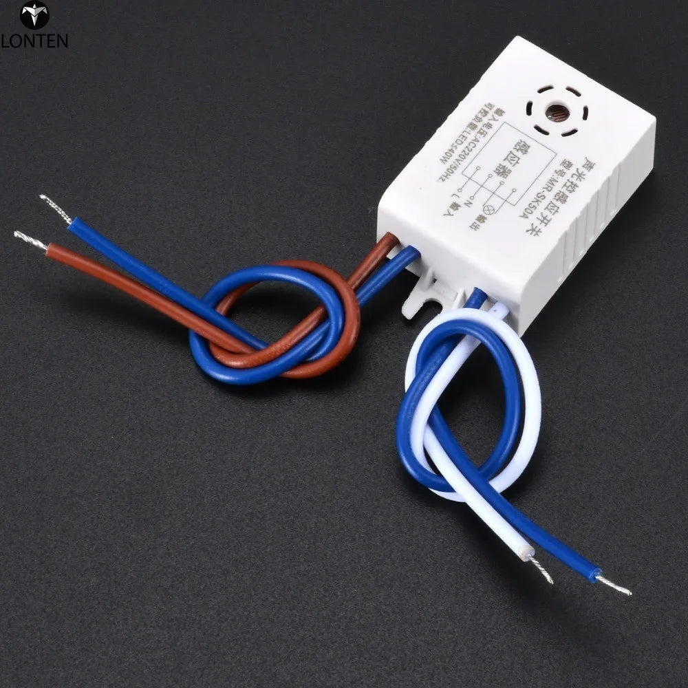 Custom Lonten Automatic On Off Street Light Switch Photo Control Sound Voice Sensor AC 180-240V 50/60Hz Manufacturer
