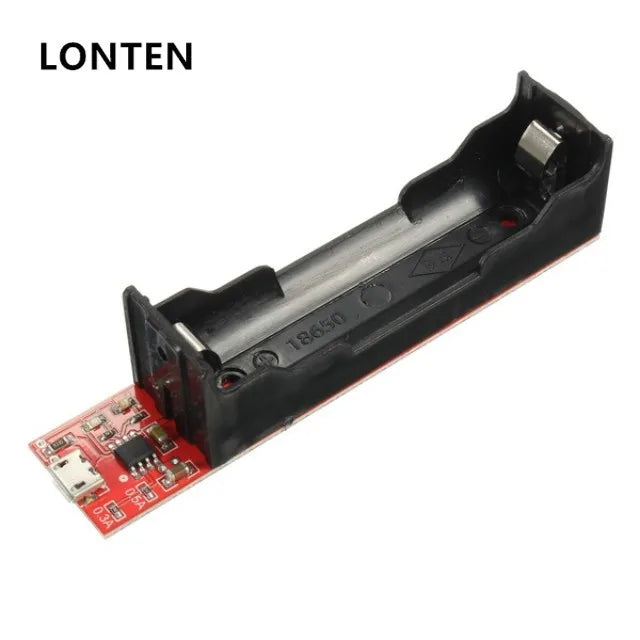 Custom Lonten 5Pcs/lot 18650 Battery Charging Holder Charging Board TP4056 0.3A / 0.5A / 0.8A with protection board Manufacturer