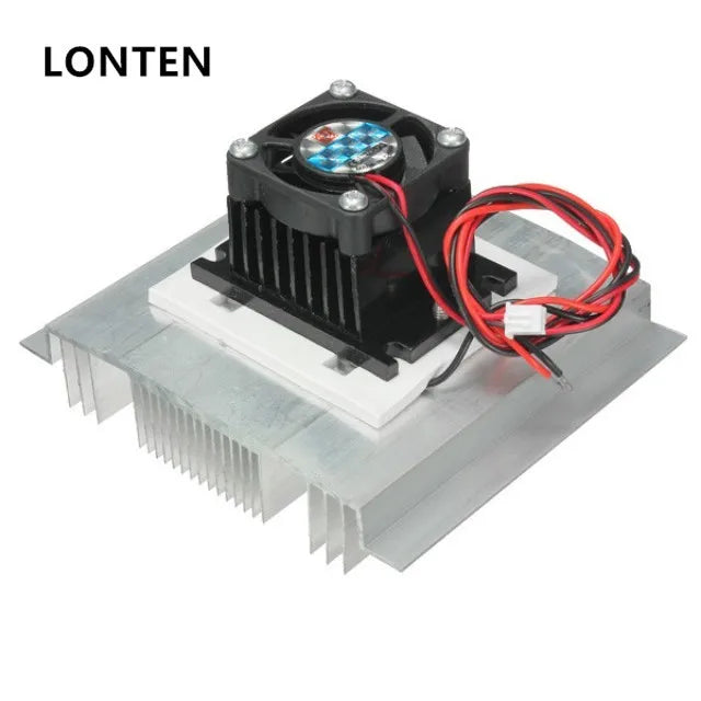 Custom Lonten Tec1-12705 Thermoelectric Refrigeration R refrigerator cooling system suite cooler fan cooling equipment 12V DC 6A Manufacturer