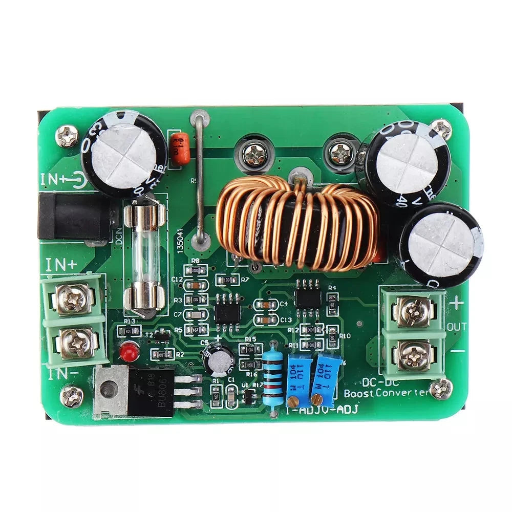 Custom DC-DC 10-60V to 12-80V 600W 10A Boost Converter Step Up Voltage Regulator Power Supply Module Transformer Adjustable Output Manufacturer