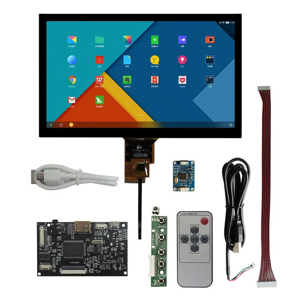 Custom 8 Inch 1024*600 LCD Display Screen Monitor Driver Control Board Audio HD-Compatible Digitizer Touchscreen Manufacturer