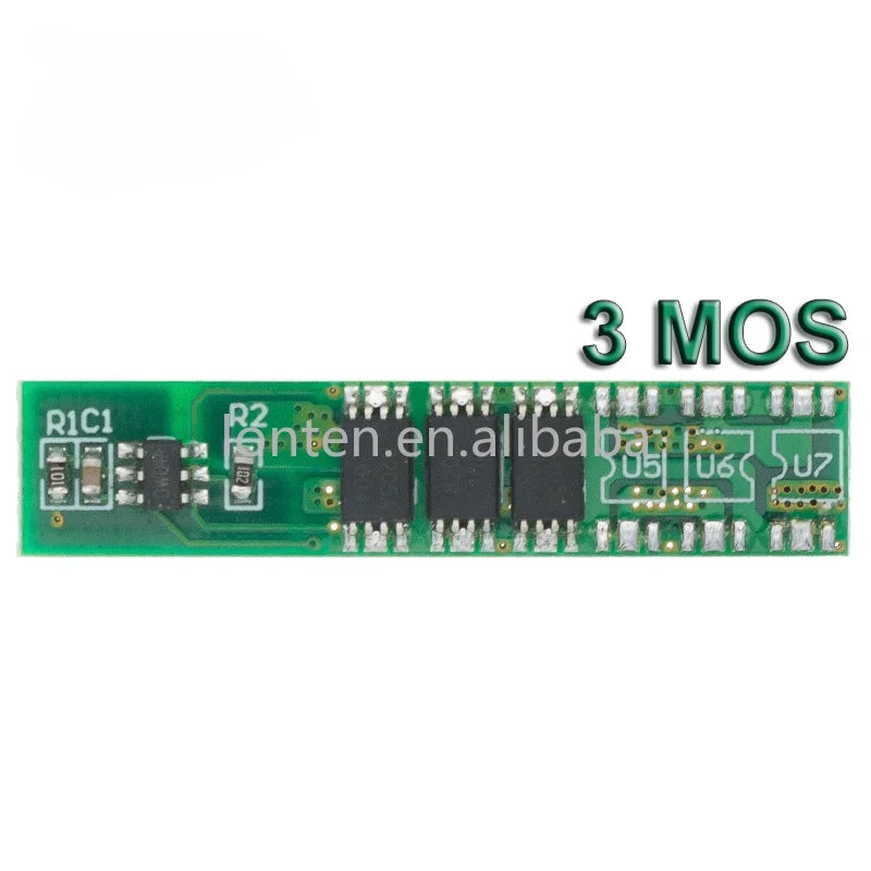 Custom 1S 15A 3.7V Li-ion 3MOS 4MOS 6MOS BMS PCM Battery Protection Board PCM for 18650 Lithium Lion Battery Manufacturer