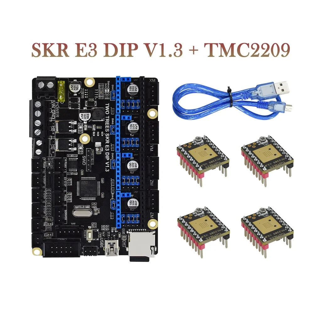 Custom SKR V1.3 Controller Board 32bit CPU 3D Printer Parts Motherboard TMC2208 TMC2130 MKS GEN L 1.4 SKR PRO for Ender 3 CR-10 CN;GUA Manufacturer