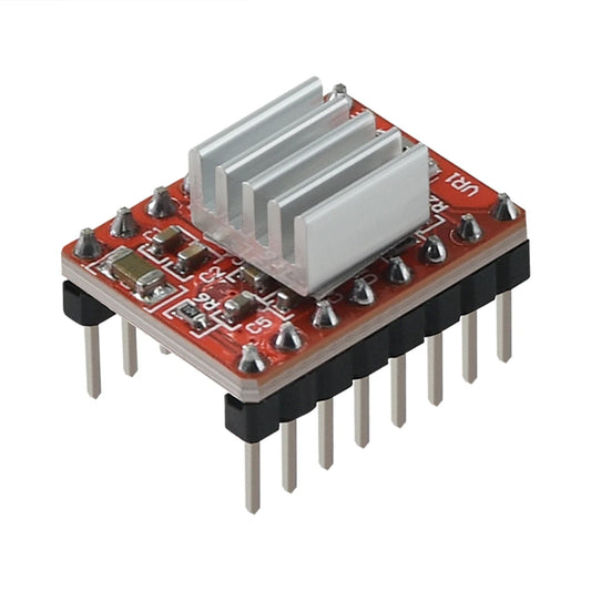 Custom 5PCS A4988 Stepper Motor Driver Module with Heatsink + Heat Sink 3D Printer Parts For SKR V1.3 1.4  GTR V1.0 MKS GEN V1.4 board Manufacturer