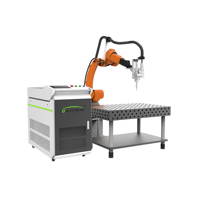Custom Custom Automatic 6 Axis Robot Arm Laser Welding Machine 1500w 2000w 3000w Laser Welder for Galvanized Sheet Corner Welding Manufacturer