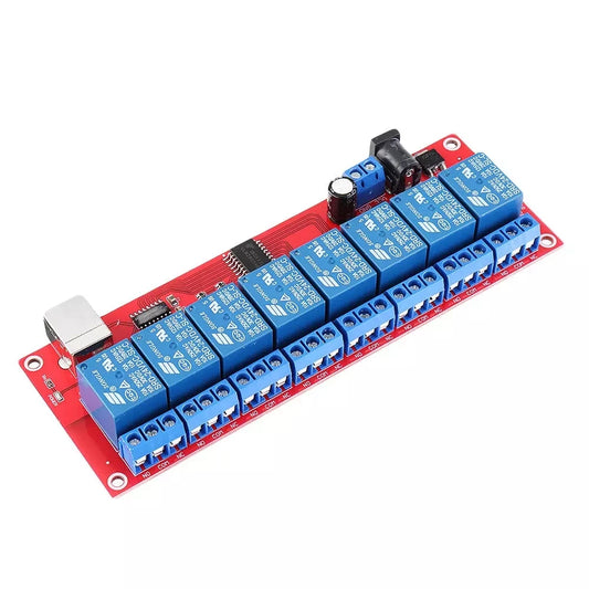 Custom 8 Channel 24V HID Driverless USB Relay USB Control Switch Computer Control Switch PC ligent Control Relay Module Manufacturer