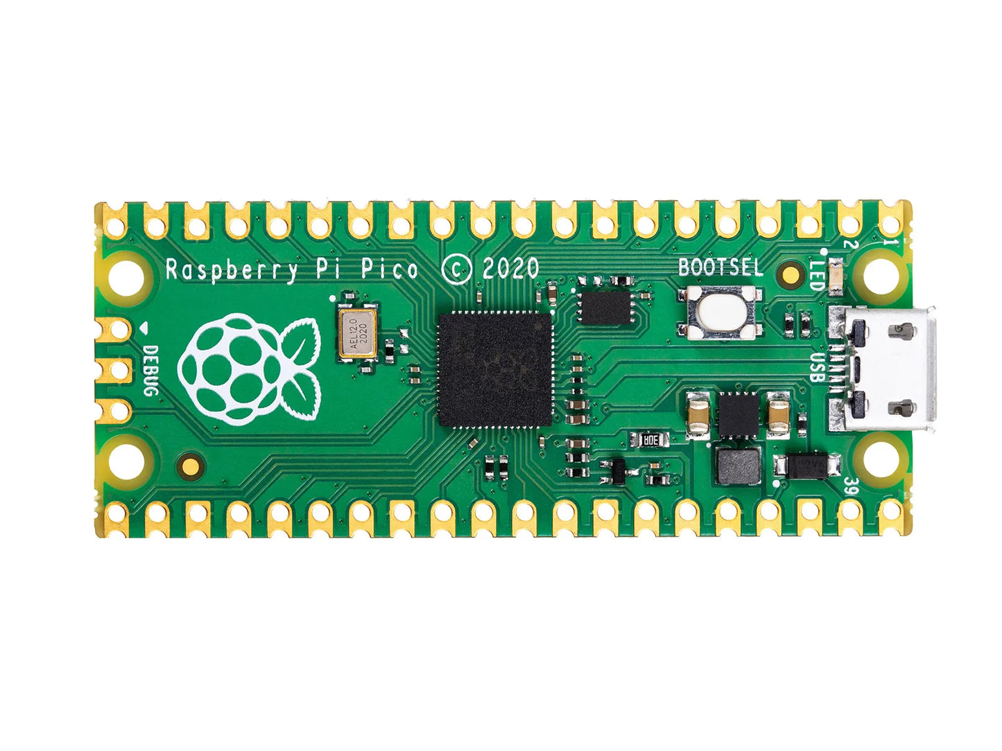 Custom Raspberry Pi Pico, high performance microcontroller board pcba mp3 audio Manufacturer