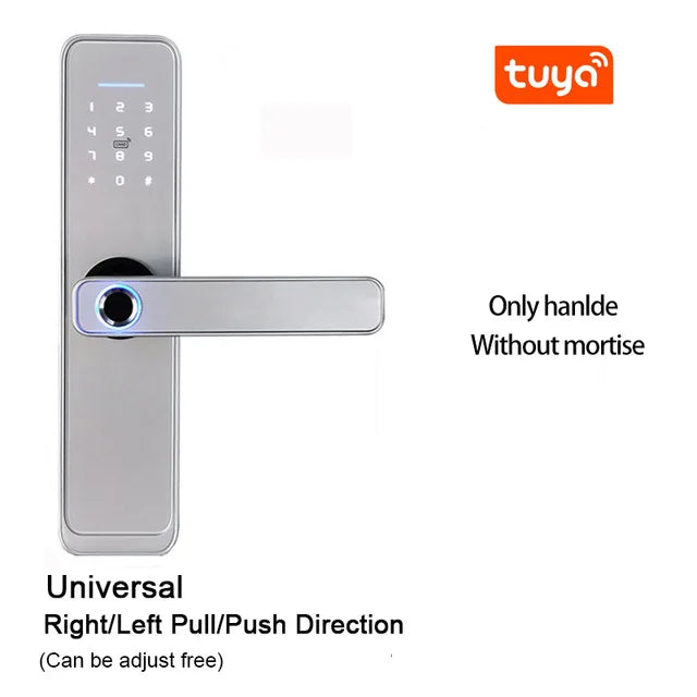 Custom Hot Tuya Smart lock Waterproof smart Fingerprint door lock WiFi lock Manufacturer