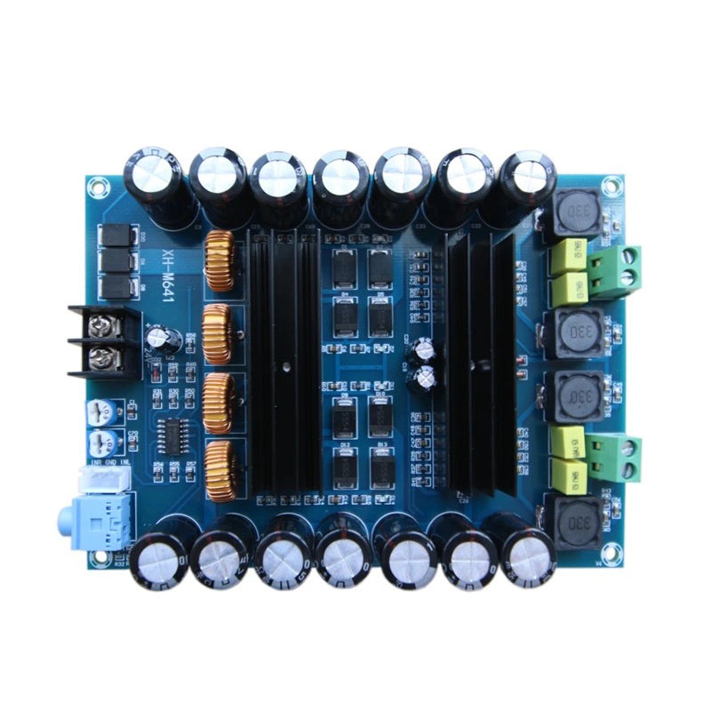 2*150W Audio High Power 2 Channels TPA3116D2 Stereo audio amplifier board Car Amplifier with Boost System pcb assembly Customize