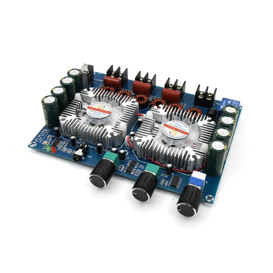 Custom TDA7498E 2*160W+220W  5.0 Power Subwoofer Amplifier Board 2.1 Channel Class D Home Theater audio amplifier Amp pcb assembly Manufacturer